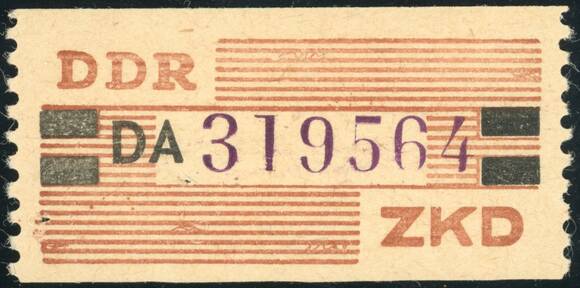 DDR-Dienst MiNr. B 29 DA N