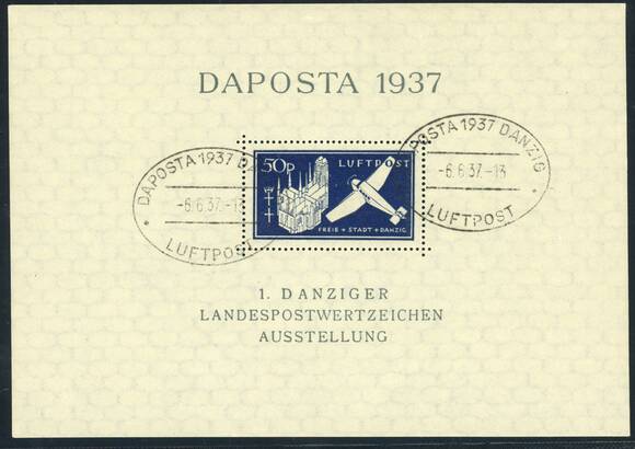 DANZIG 1937 Block 2 a DANZIG 1937 Block 2 a