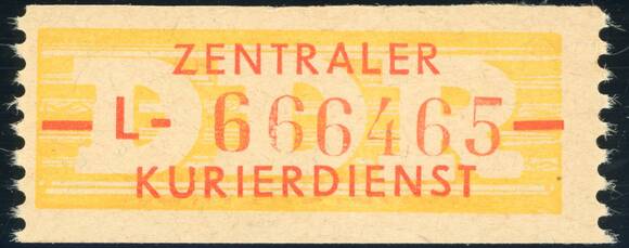DDR-Dienst MiNr. B 16 L N