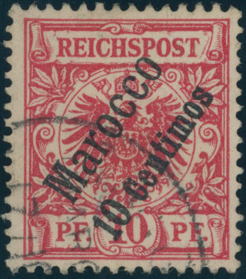 DP MAROKKO 1899 MiNr. 3 b