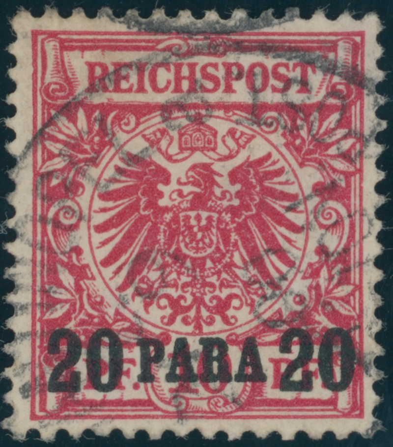 DP TÜRKEI 1895 MiNr. 7 da