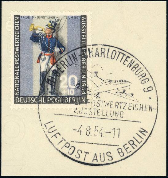BERLIN 1954 MiNr. 120 b