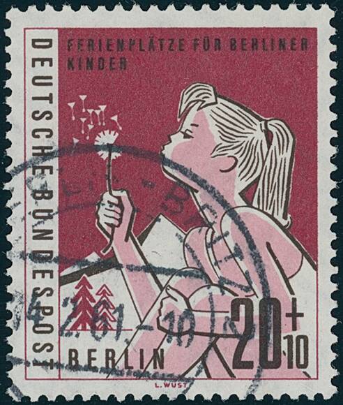 BERLIN 1960 MiNr. 195 II