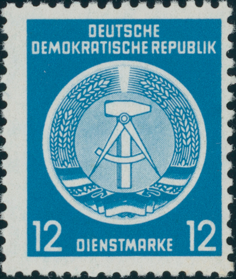 DDR-Dienst MiNr. A 5 x II XI