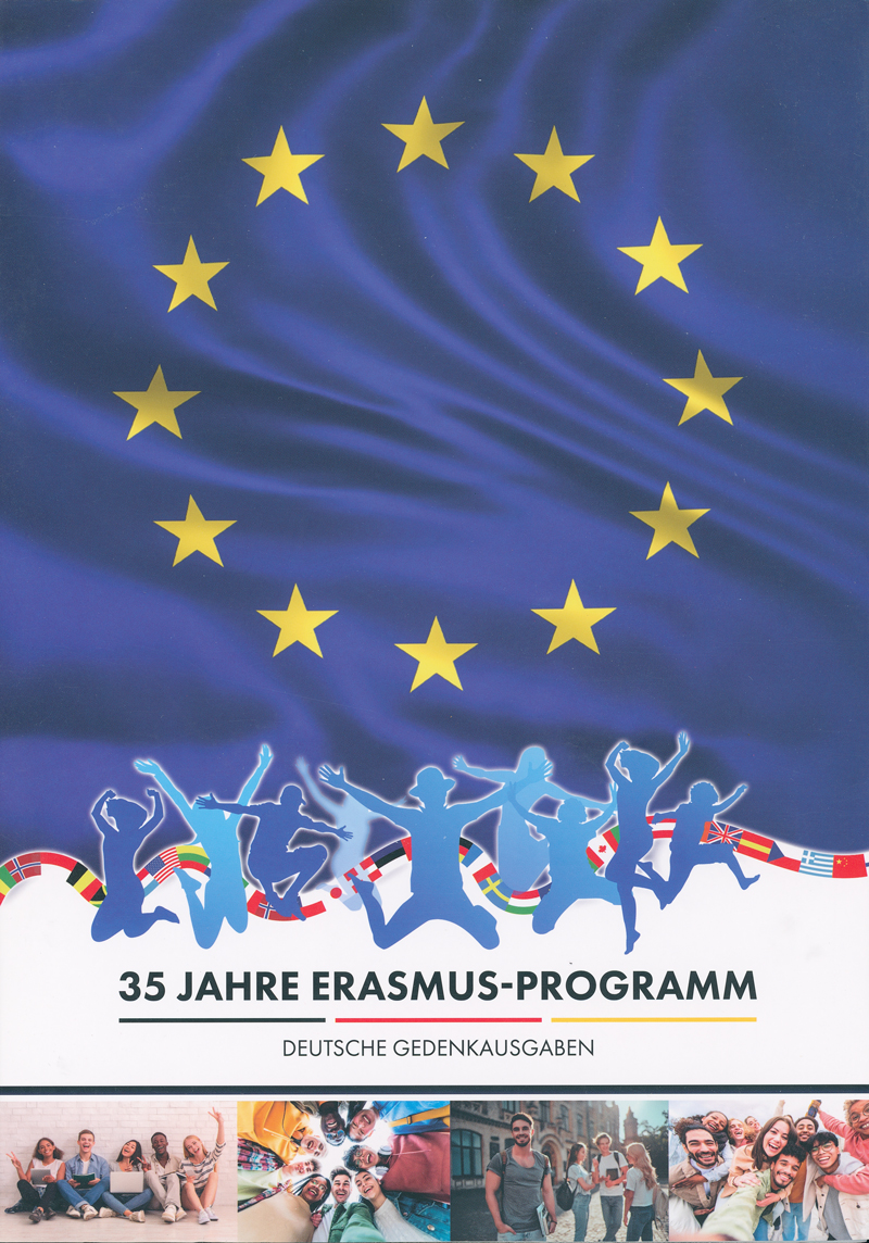 BRD 2022 10 x 2 Euro 35 Jahre Erasmus-Programm