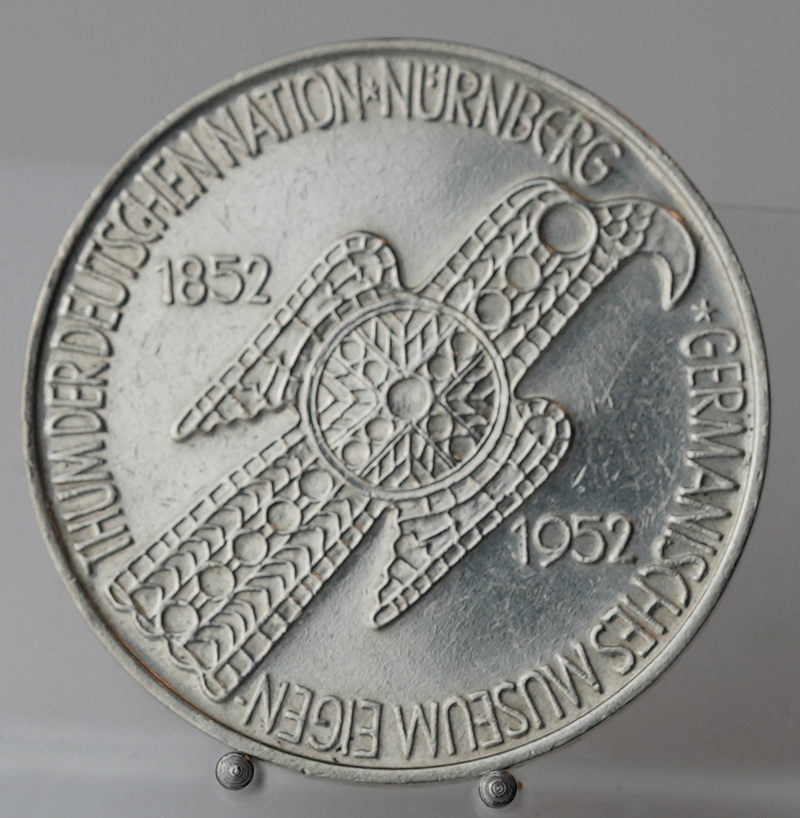 BRD 5 DM Germanisches Museum 1952 D, Jaeger 388