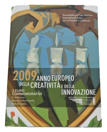 SAN MARINO 2 Euro 2009 Kreativität