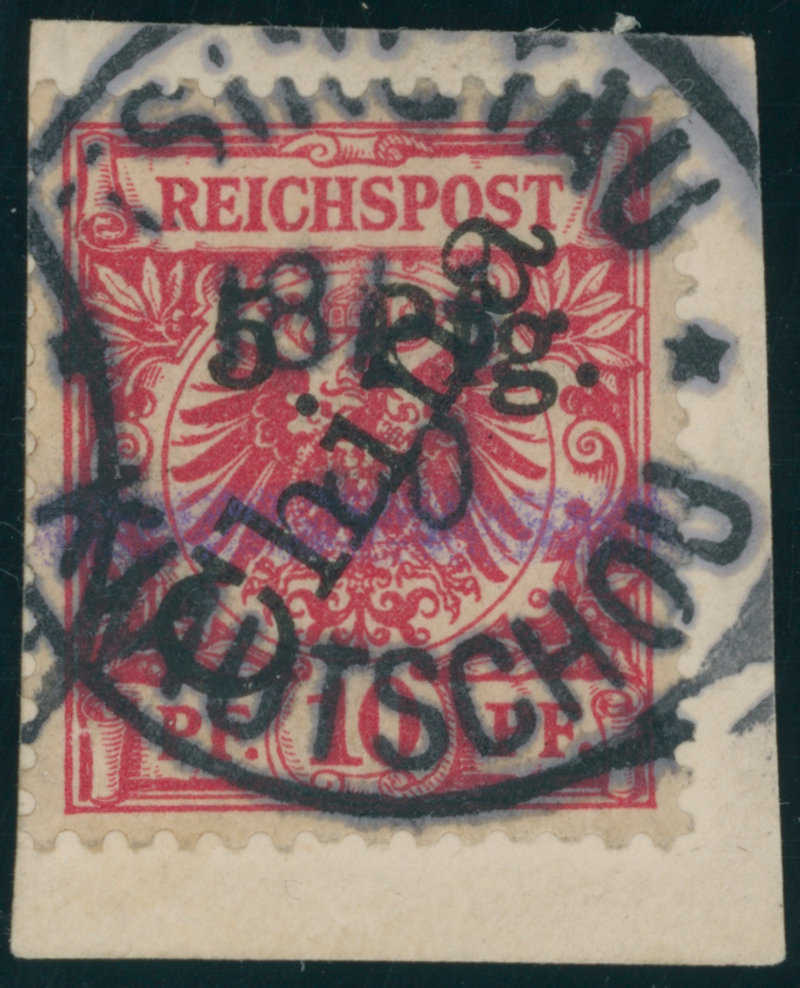 KIAUTSCHOU 1900 MiNr. 1 II b