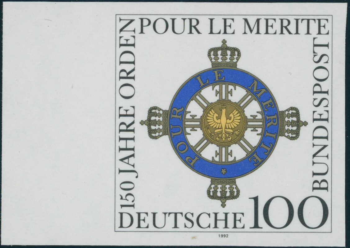 BRD 1992 MiNr. 1613 U ungezähnt