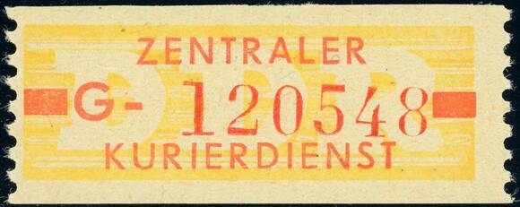 DDR-Dienst MiNr. B 18 I G N