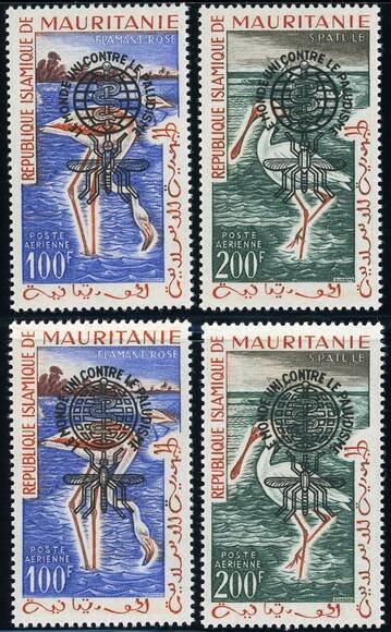 MAURETANIEN 1962 MiNr. VII-VIII