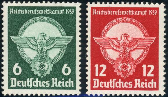 Deutsches Reich 1939 MiNr. 689-690