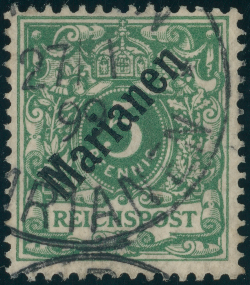 MARIANEN 1899 MiNr. 2 I Stempelsorte I