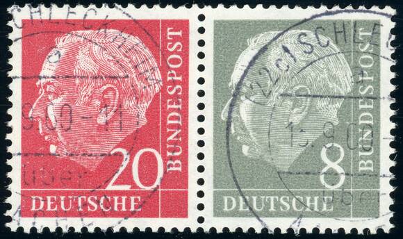 BRD 1960 Zusammendruck W 23 Y II BRD 1960 Zusammendruck W 23 Y II