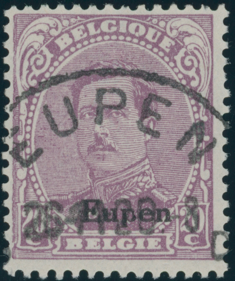 EUPEN 1920 MiNr. 6 A I PF