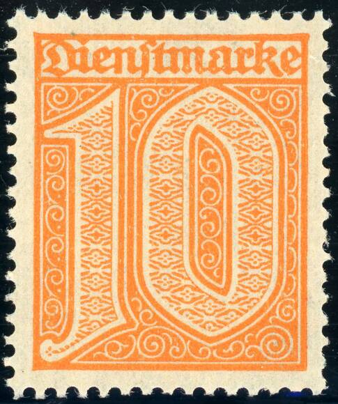 DR DIENST 1921 MiNr. 65 DR DIENST 1921 MiNr. 65