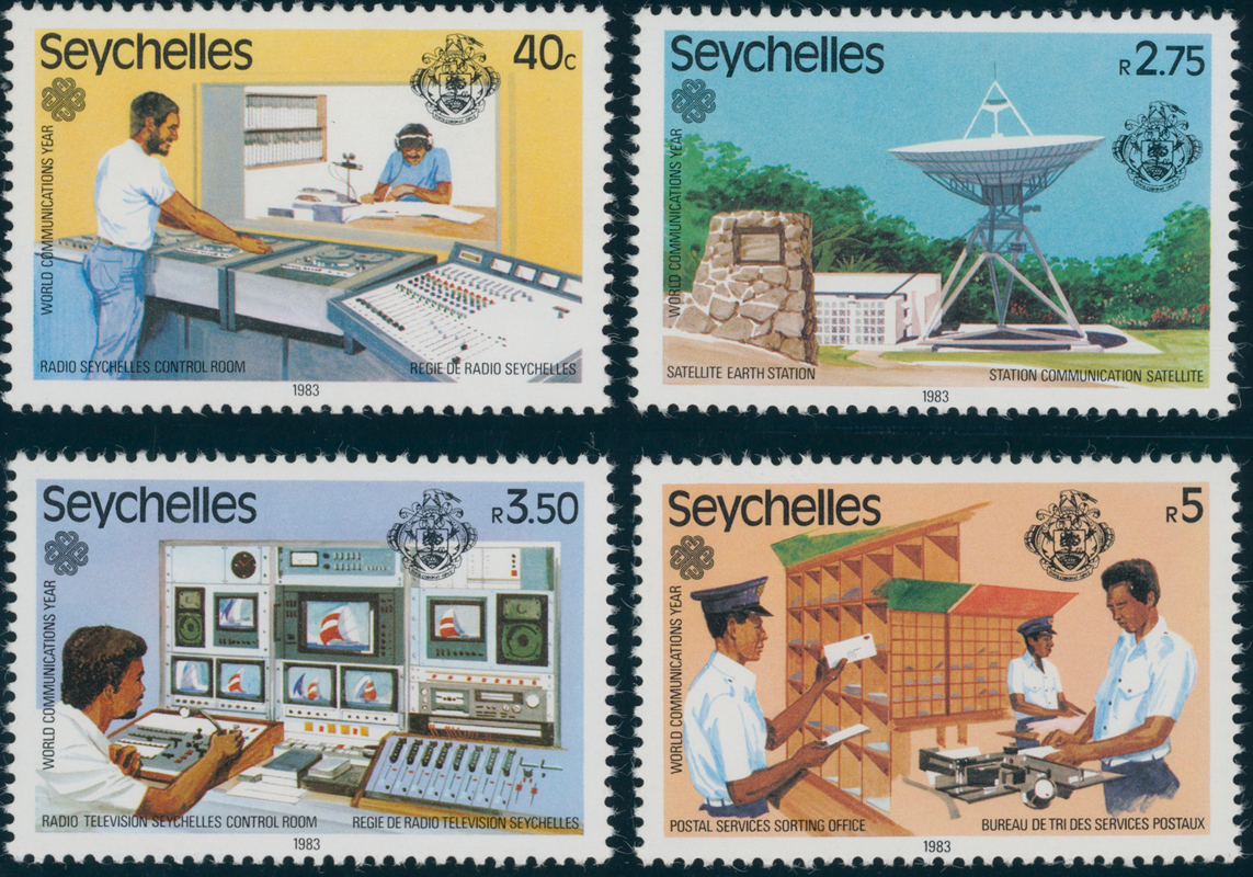 SEYCHELLEN 1983 MiNr. 523-526