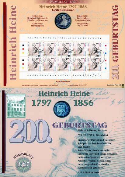 NUMISBLATT 3/1997 Deutsche Post