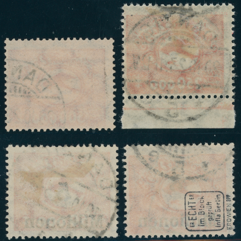 DANZIG 1923 MiNr. 177-180
