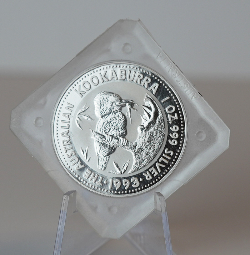 AUSTRALIEN 1 Dollar Silber 1993 Australian Kookaburra
