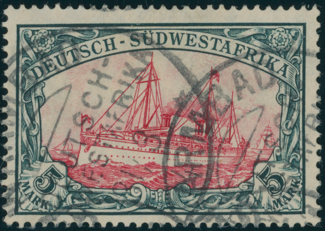 DEUTSCH-SÜDWESTAFRIKA 1906 MiNr. 32 A b