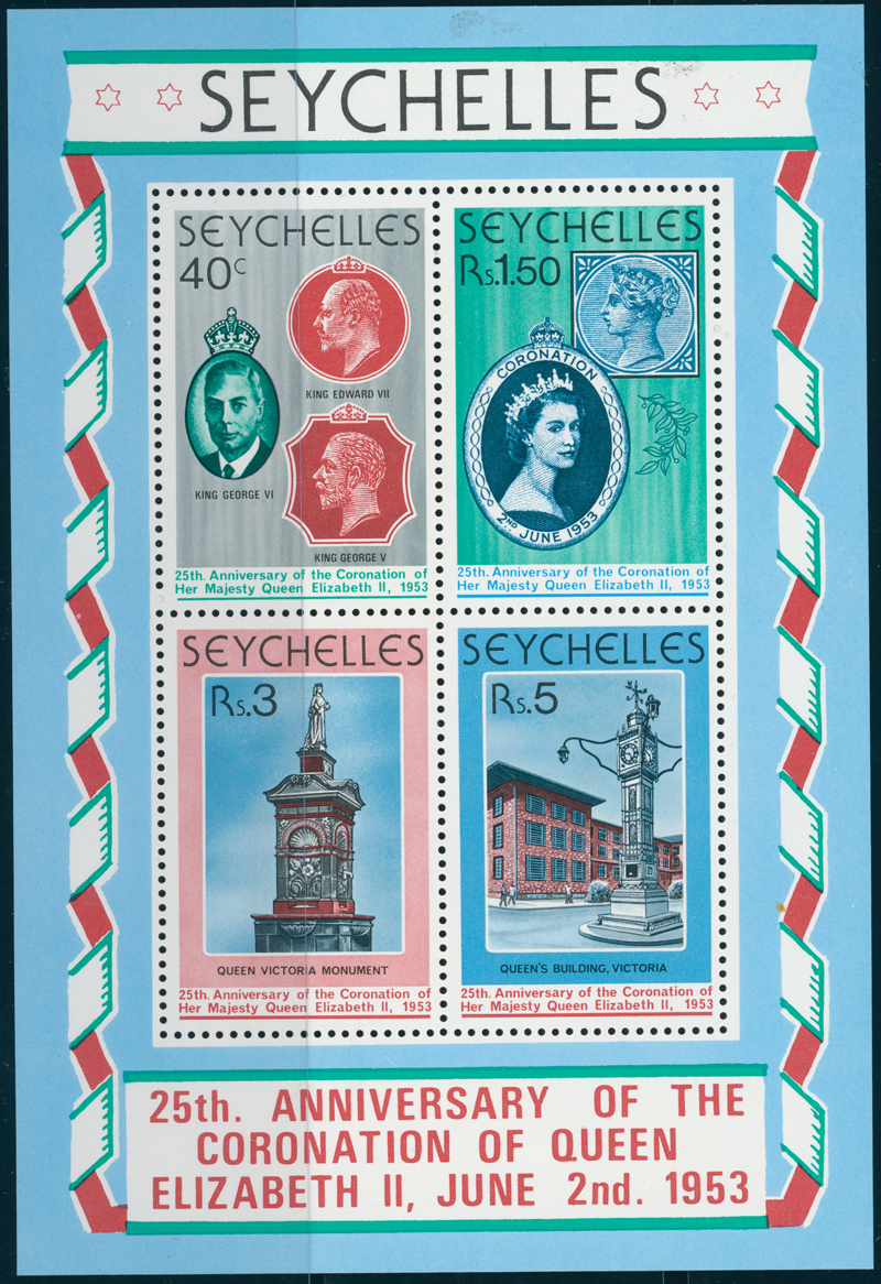 SEYCHELLEN 1978 Block 10