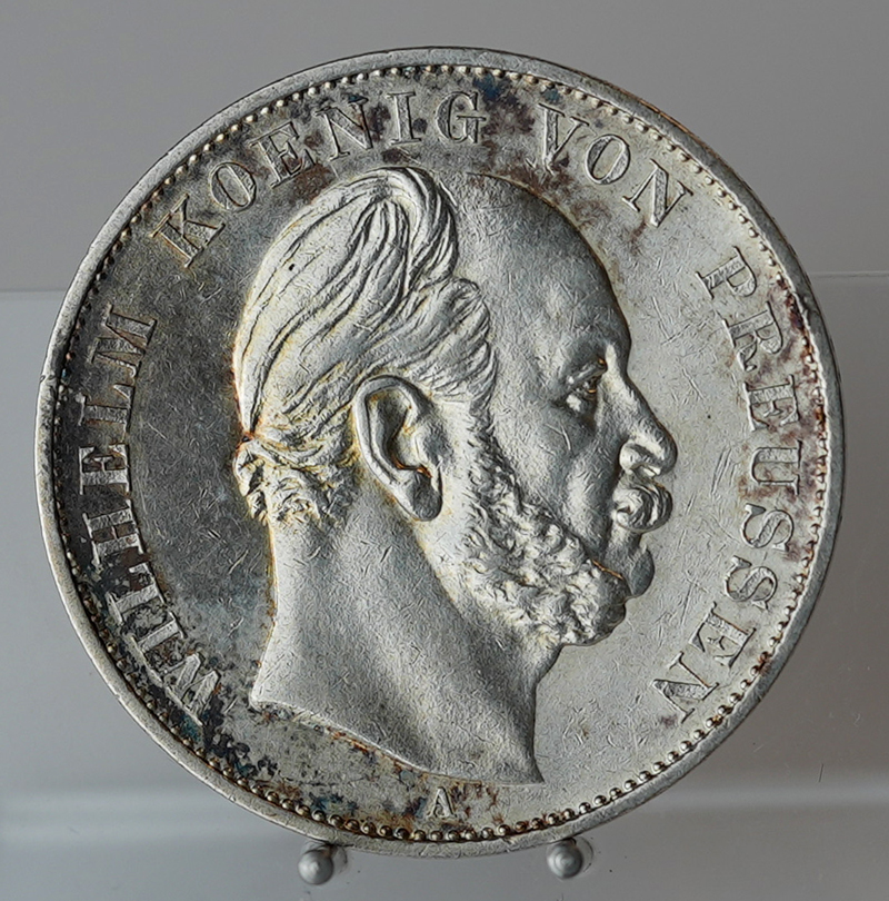 PREUSSEN Siegestaler 1871 A, AKS 118