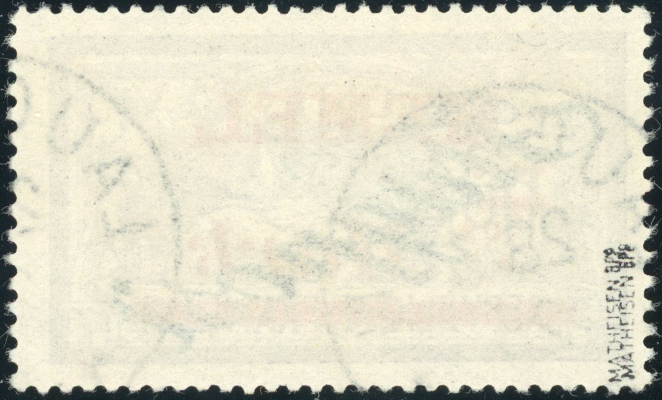 MEMELGEBIET 1922 MiNr. 79 Flugpost