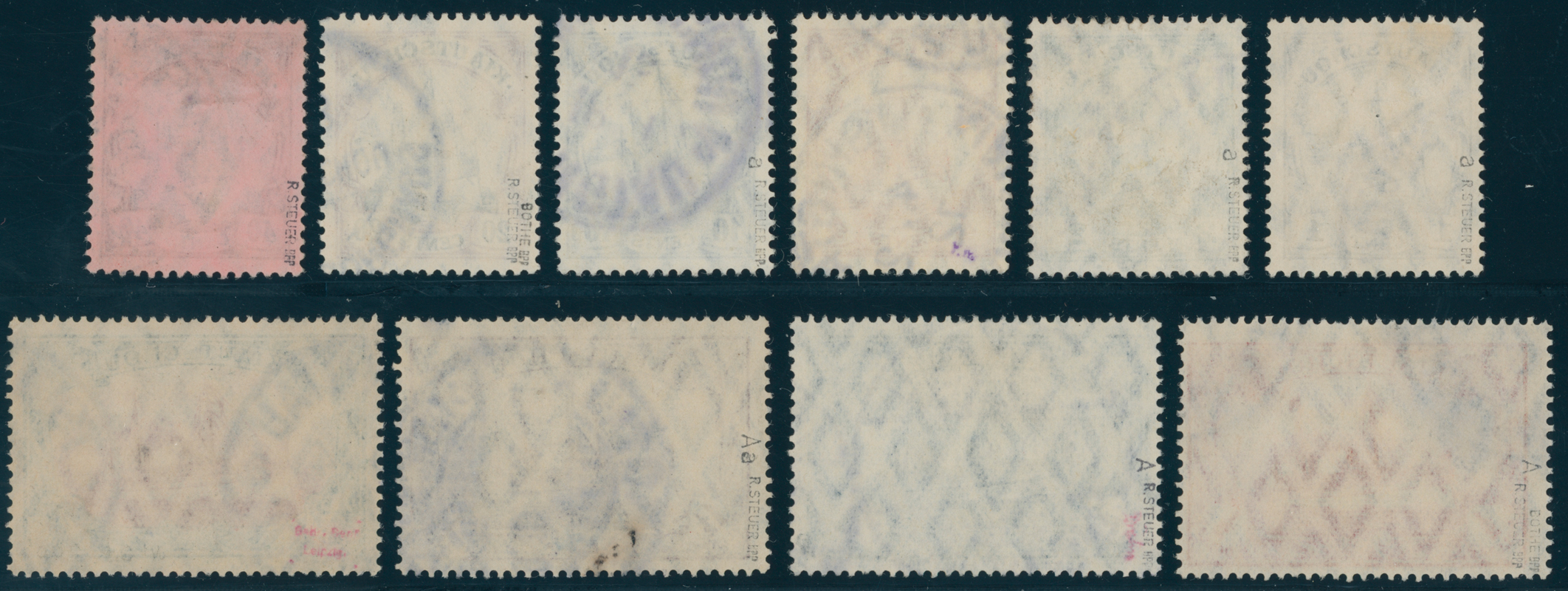 KIAUTSCHOU 1905 MiNr. 28-37