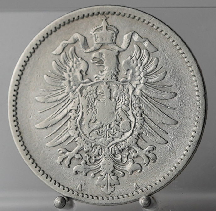 KAISERREICH 1 Mark Silber 1879 A Jaeger 9