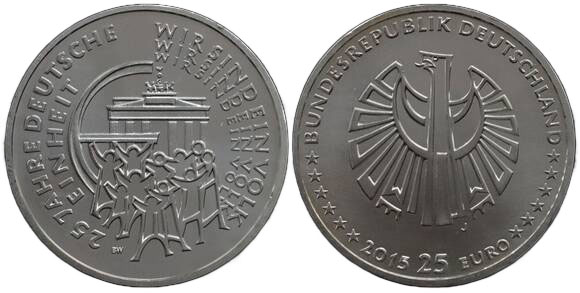 BRD 25 Euro 2015 J