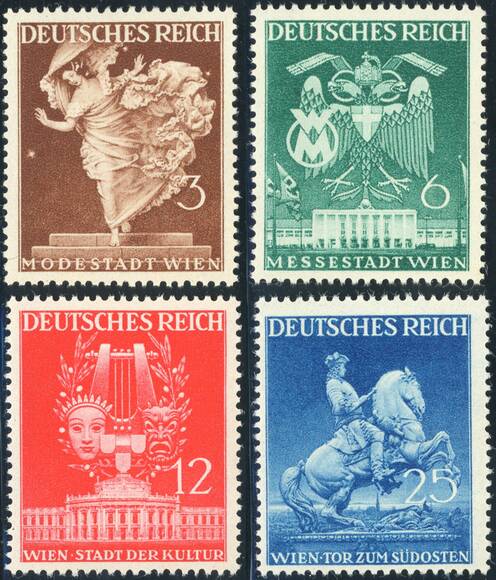 Deutsches Reich 1941 MiNr. 768-771