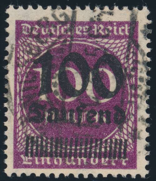 DR 1923 MiNr. 289 a OPD Königsberg