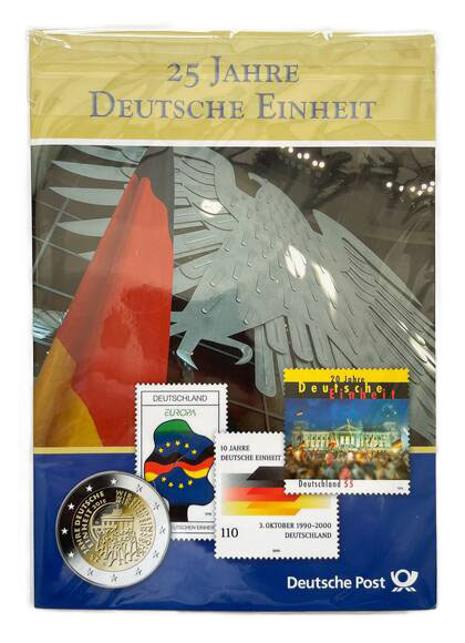 BRD 2015 25 Jahre Deutsche Einheit 5 x 2 Euro BRD 2015 25 Jahre Deutsche Einheit 5 x 2 Euro