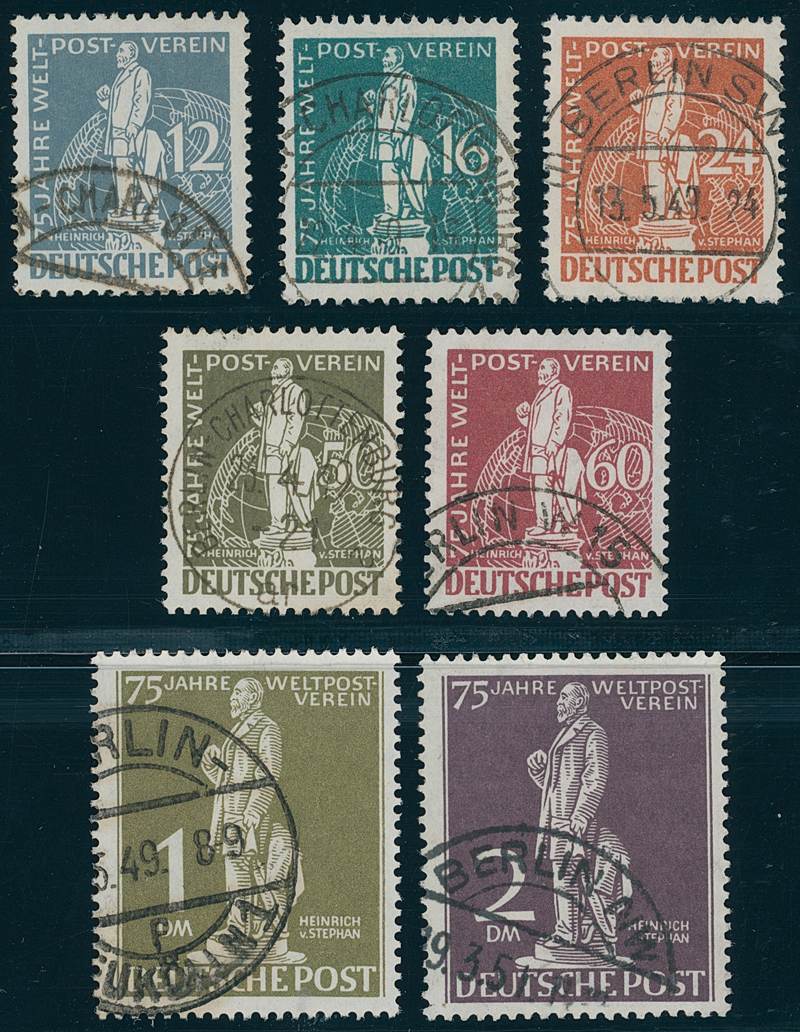 BERLIN 1949 MiNr. 35-41 BERLIN 1949 MiNr. 35-41