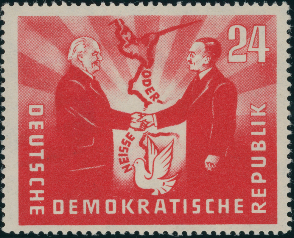 DDR 1951 MiNr. 284 I seltener Plattenfehler