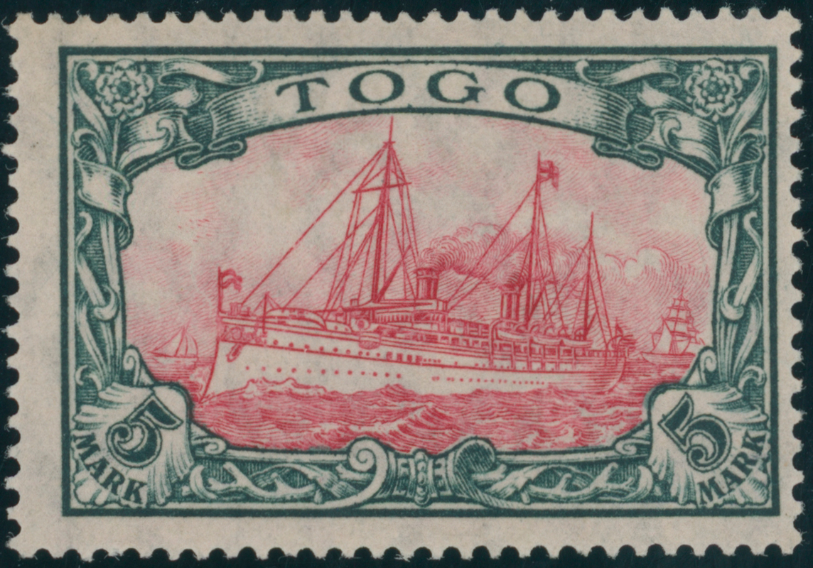 TOGO 1919 MiNr. 23 II A