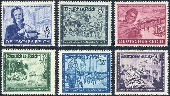 DR 1944 MiNr. 888-893