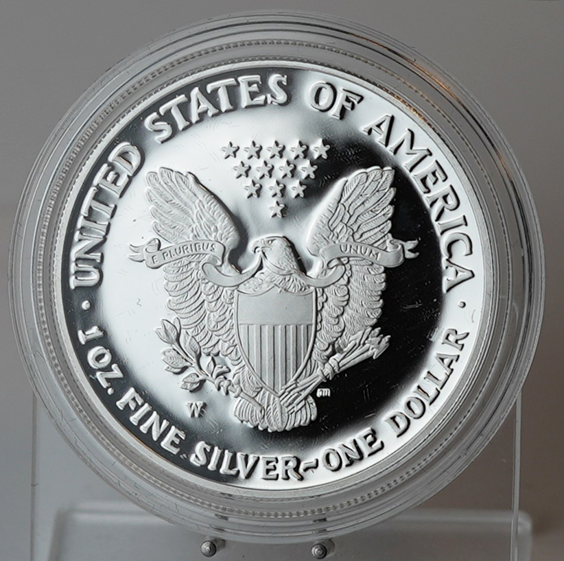 USA 1 Dollar American Eagle 2007 W Polierte Platte in OVP