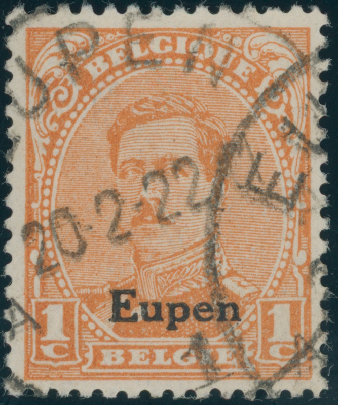 EUPEN 1920 MiNr. 1 A I PF