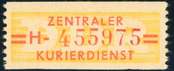 DDR-Dienst MiNr. B 17 H N