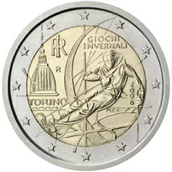 ITALIEN 2 Euro 2006 Olympische Winterspiele Turin ITALIEN 2 Euro 2006 Olympische Winterspiele Turin
