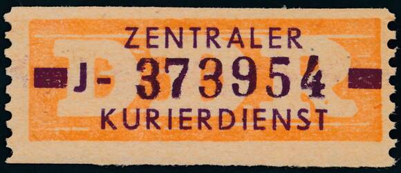DDR-Dienst MiNr. B 22 J, Schwerin