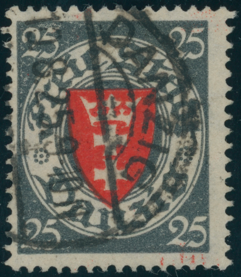 DANZIG 1924 MiNr. 197 x aa