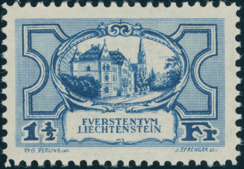 LIECHTENSTEIN 1925 MiNr. 71