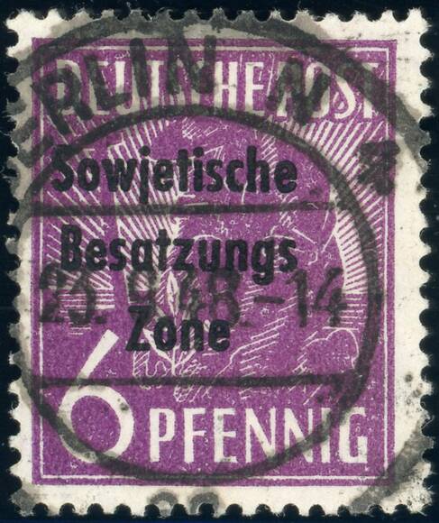 SBZ 1948 MiNr. 183 b SBZ 1948 MiNr. 183 b