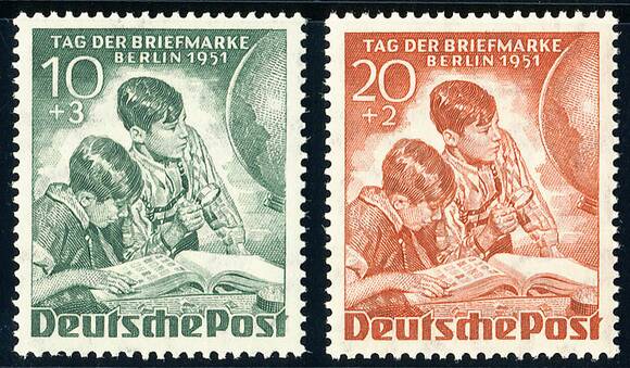BERLIN 1951 MiNr. 80-81