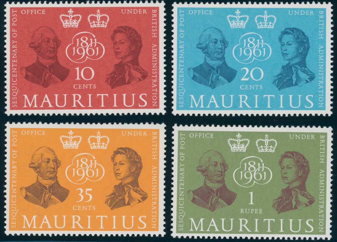 Mauritius 1961 MiNr. 258-61