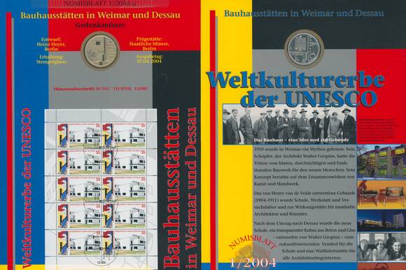 NUMISBLATT 1/2004 Deutsche Post