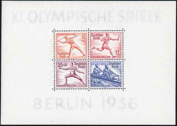 Deutsches Reich 1936 Block 6